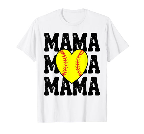 Softball Mom Game Day Softball T-Shirt - Fun Novelty Design Men Women - T-Shirt, Sweatshirt, Hoodie