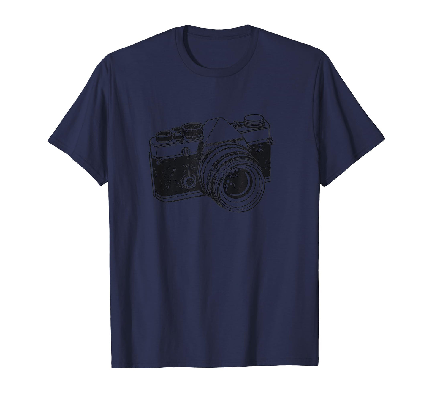 Camera Distressed Camera Artwork T-Shirt - Graphic Print Men Women - T-Shirt, Sweatshirt, Hoodie