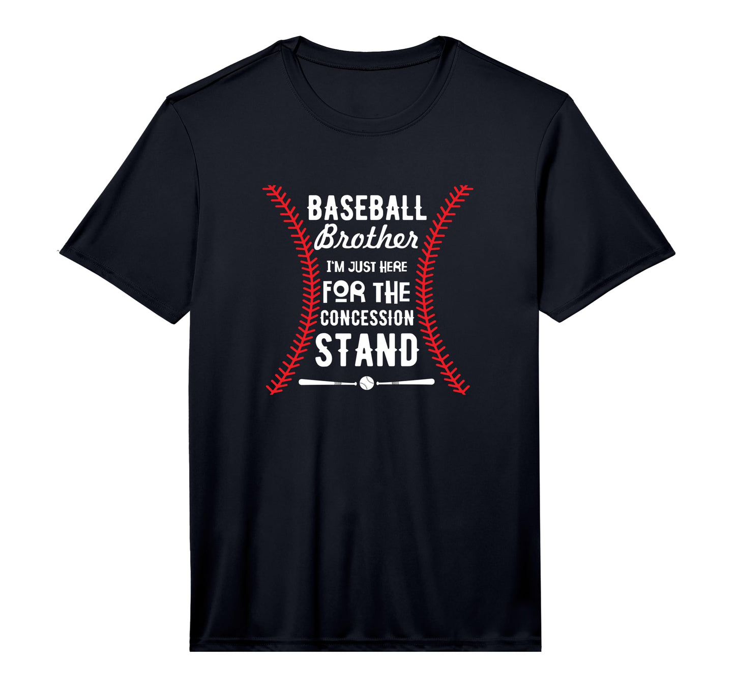 Baseball Brother Im Just Here T-Shirt - Fun Novelty Design Men Women - T-Shirt, Sweatshirt, Hoodie