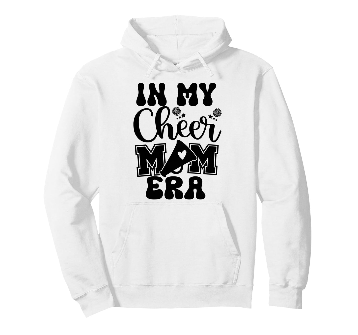My Cheer Mom Era Cheerleader Coach Mom Hoodie - Minimalist Print Men Women - T-Shirt, Sweatshirt, Hoodie