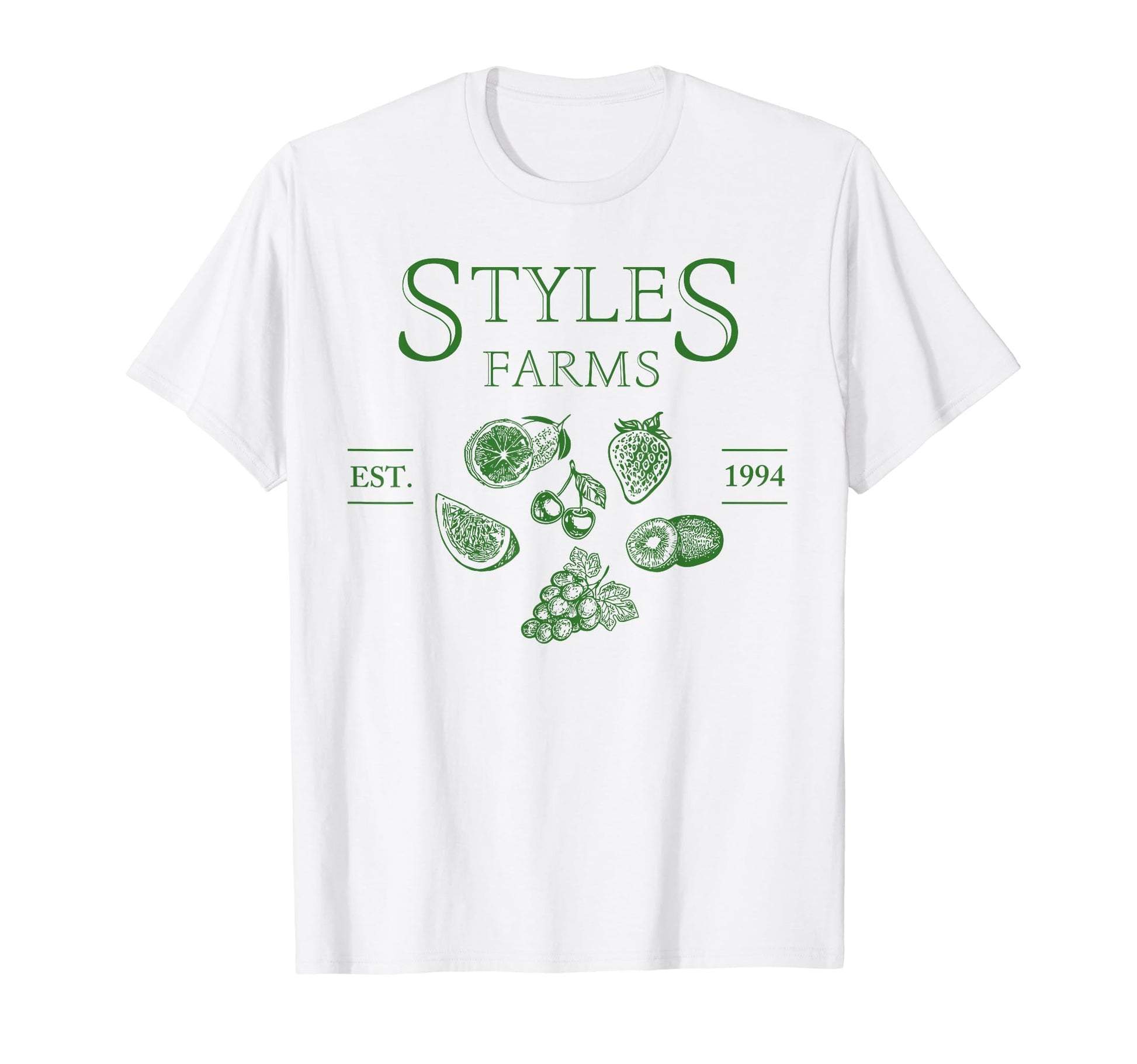 Styles Farm Aesthetic Fruit Y2K Fruit T-Shirt - Novelty Apparel for Adults - T-Shirt, Sweatshirt, Hoodie