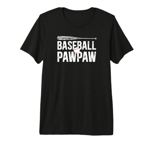 Mens Baseball Pawpaw Proud Grandpa T-Shirt - Unique Graphic for Adults - T-Shirt, Sweatshirt, Hoodie