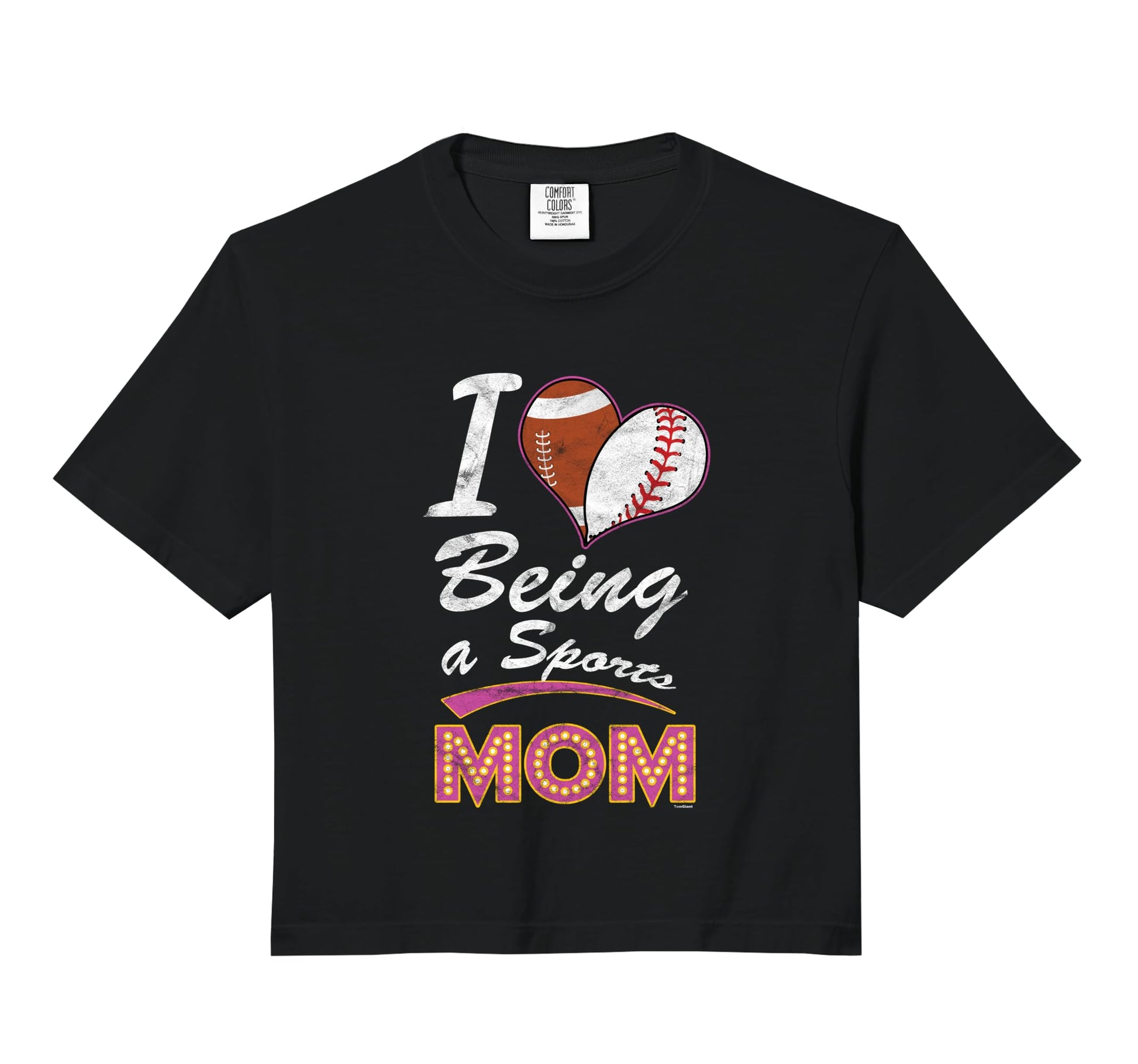 Being Sports Mom Baseball Football Sweatshirt - Minimalist Print Unisex - T-Shirt, Sweatshirt, Hoodie