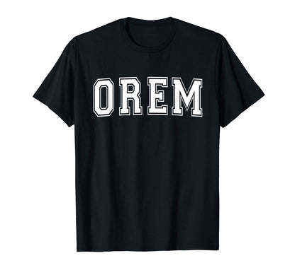 Orem Ut Utah Usa Sports Varsity T-Shirt - Trendy Graphic Men Women - T-Shirt, Sweatshirt, Hoodie