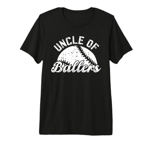 Mens Uncle Ballers Baseball T-Shirt - Casual Everyday Wear for Adults - T-Shirt, Sweatshirt, Hoodie