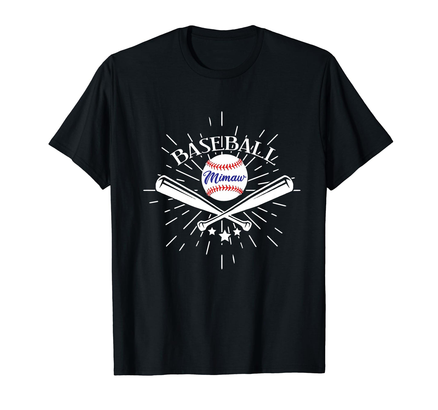 Baseball Mimaw Grandmother Grandma T-Shirt - Unique Graphic Unisex - T-Shirt, Sweatshirt, Hoodie
