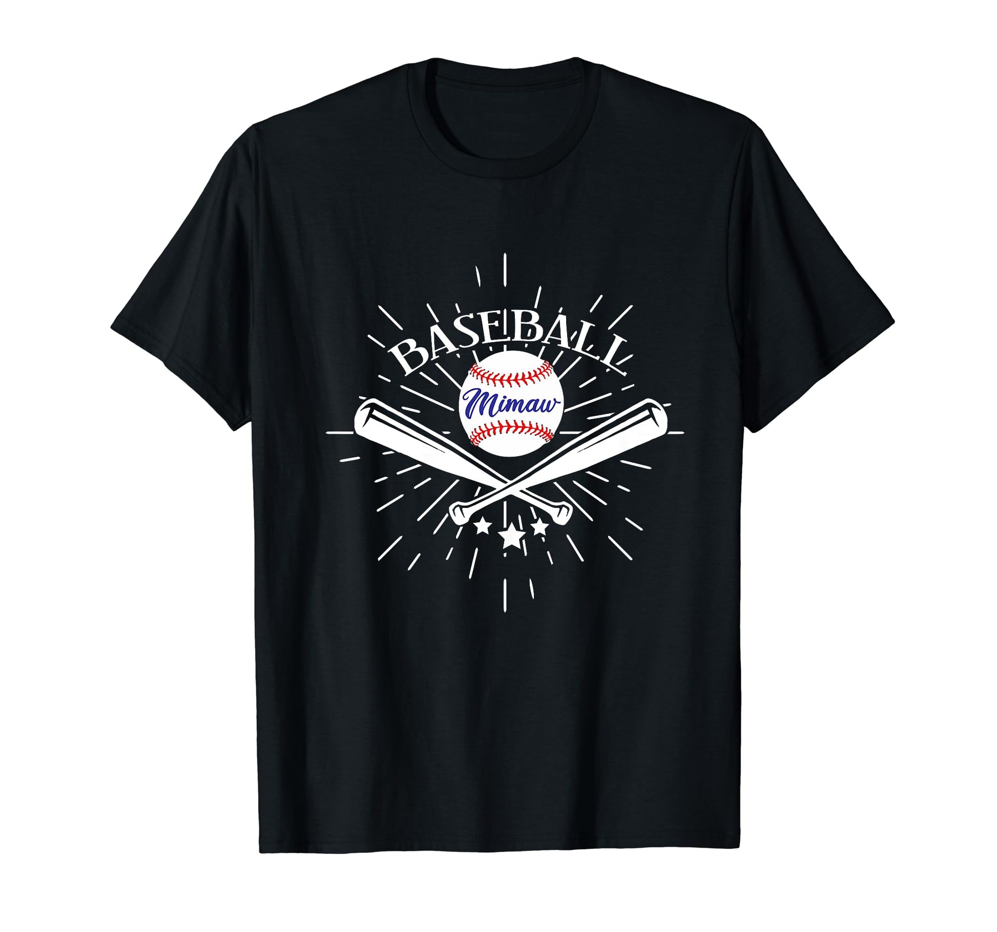 Baseball Mimaw Grandmother Grandma T-Shirt - Unique Graphic Unisex - T-Shirt, Sweatshirt, Hoodie