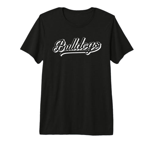 Bulldogs Baseball Bulldog Mascot T-Shirt - Streetwear Style for Adults - T-Shirt, Sweatshirt, Hoodie