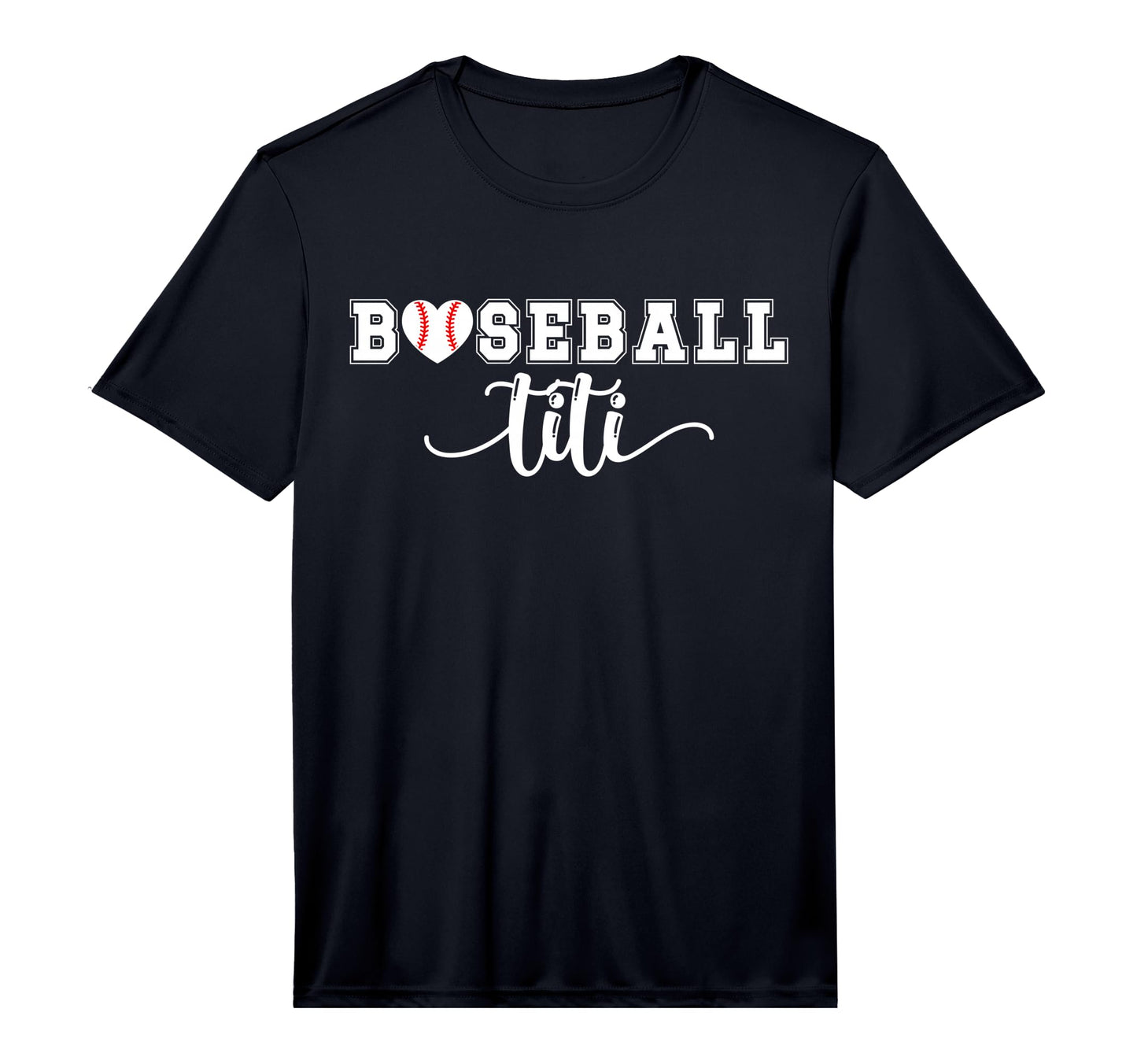 Mens Baseball Titi Aunt Proud Titi T-Shirt - Unique Graphic Unisex - T-Shirt, Sweatshirt, Hoodie