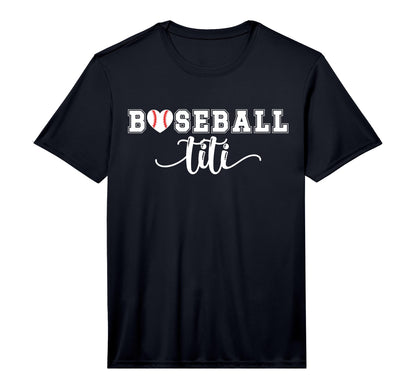 Mens Baseball Titi Aunt Proud Titi T-Shirt - Unique Graphic Unisex - T-Shirt, Sweatshirt, Hoodie