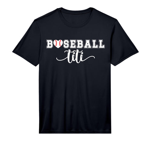 Mens Baseball Titi Aunt Proud Titi T-Shirt - Unique Graphic Unisex - T-Shirt, Sweatshirt, Hoodie