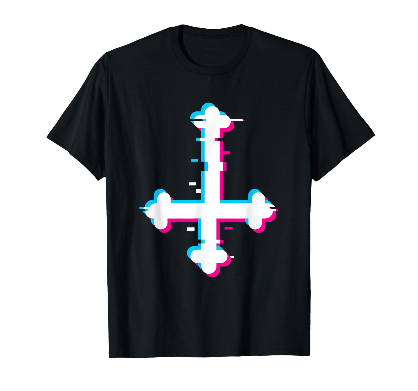 Satanic Symbol Turned Cross T-Shirt - Streetwear Style for Adults - T-Shirt, Sweatshirt, Hoodie