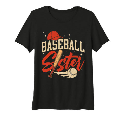 Baseball Sister Siblings Baseball T-Shirt - Casual Everyday Wear Men Women - T-Shirt, Sweatshirt, Hoodie