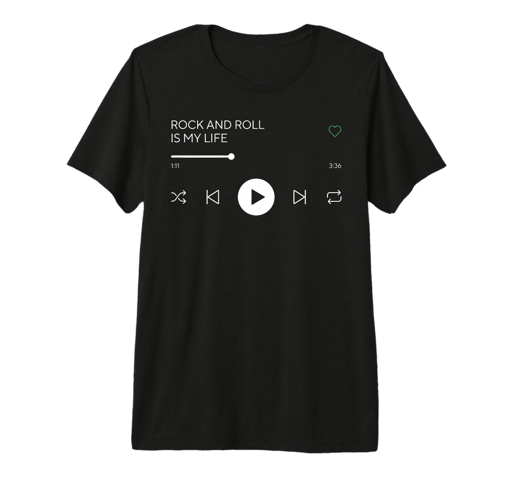 Rock N Roll Heavy Metal Punk Music T-Shirt - Fun Novelty Design for Adults - T-Shirt, Sweatshirt, Hoodie