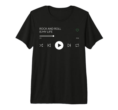 Rock N Roll Heavy Metal Punk Music T-Shirt - Fun Novelty Design for Adults - T-Shirt, Sweatshirt, Hoodie