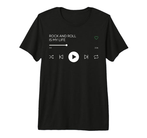 Rock N Roll Heavy Metal Punk Music T-Shirt - Fun Novelty Design for Adults - T-Shirt, Sweatshirt, Hoodie