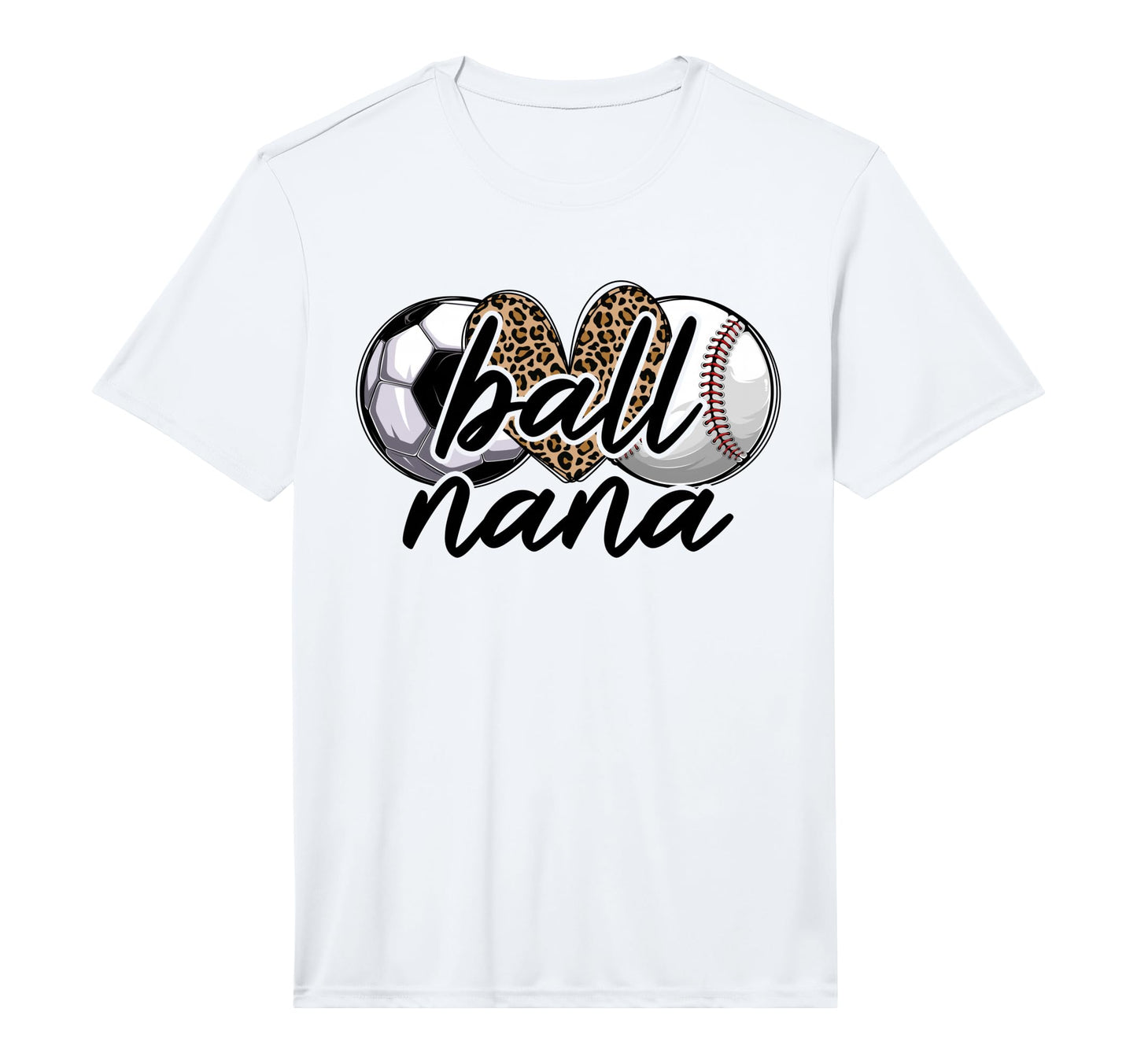 Mens Ball Nana Soccer Baseball Nana T-Shirt - Graphic Print Men Women - T-Shirt, Sweatshirt, Hoodie