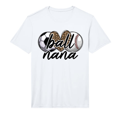 Mens Ball Nana Soccer Baseball Nana T-Shirt - Graphic Print Men Women - T-Shirt, Sweatshirt, Hoodie