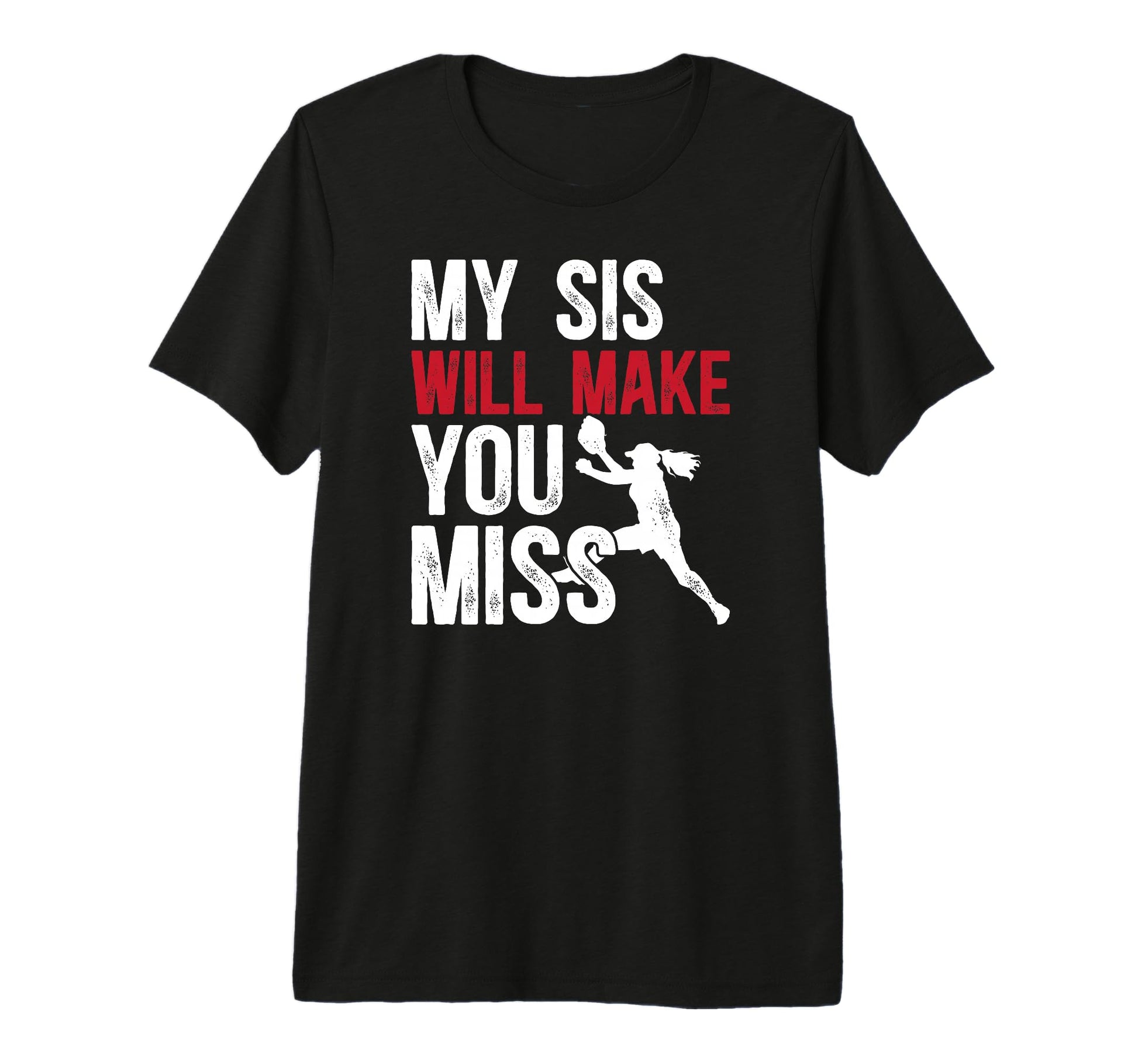 My Sis Baseball Pitcher Brother T-Shirt - Novelty Apparel Men Women - T-Shirt, Sweatshirt, Hoodie