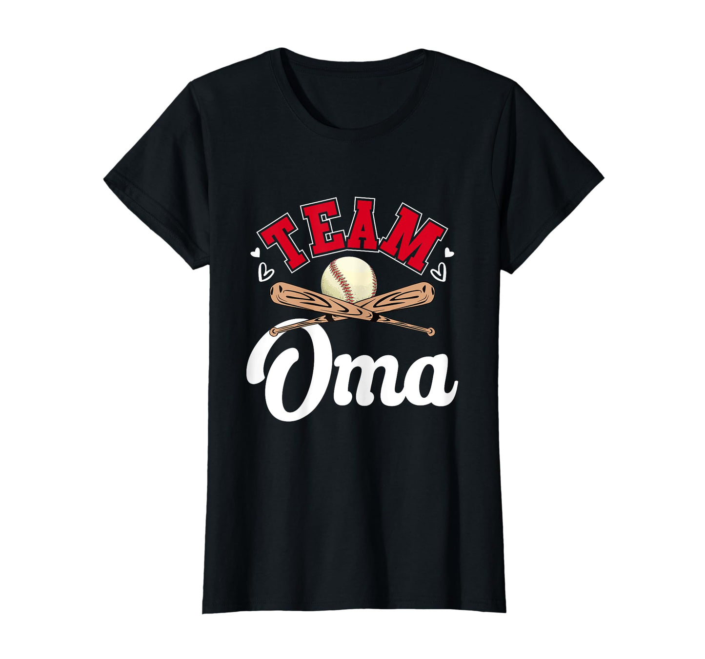 Team Oma Mothers Day Baseball Softball T-Shirt - Trendy Graphic Men Women - T-Shirt, Sweatshirt, Hoodie