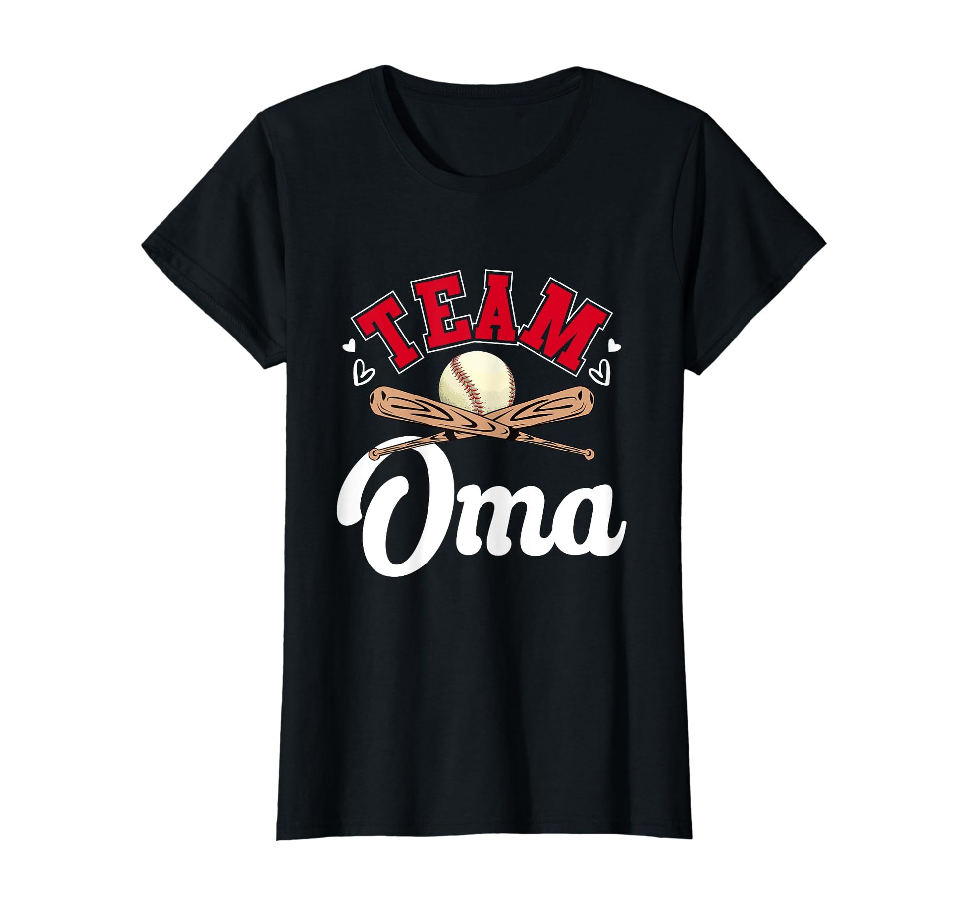 Team Oma Mothers Day Baseball Softball T-Shirt - Trendy Graphic Men Women - T-Shirt, Sweatshirt, Hoodie