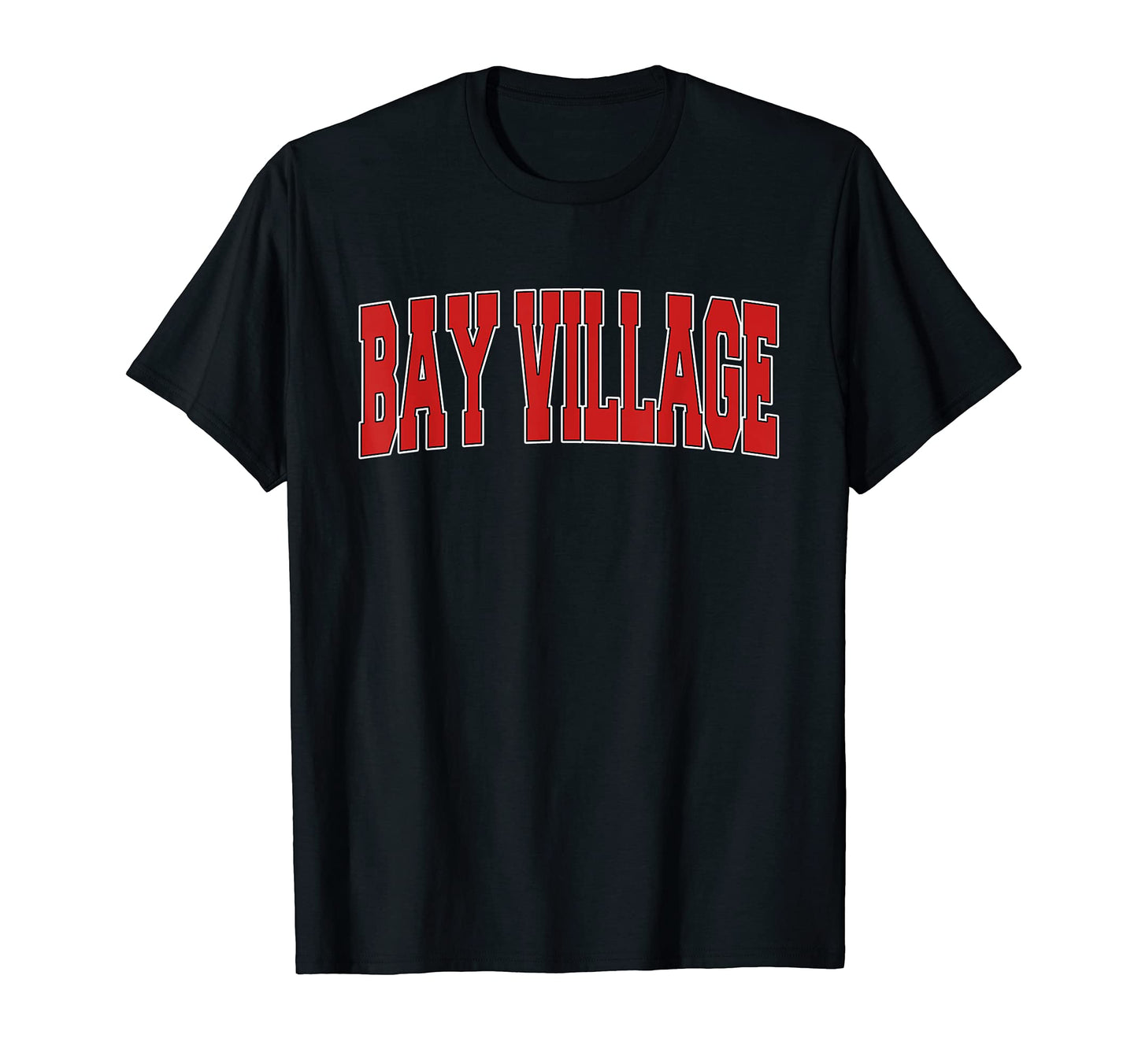 Bay Village Oh Ohio Varsity Usa Sports T-Shirt - Custom Art Print Unisex - T-Shirt, Sweatshirt, Hoodie