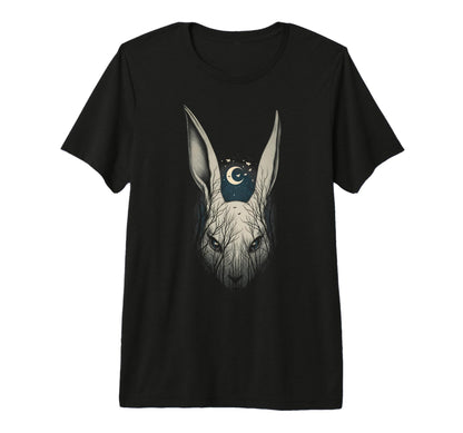 Creepy Bunny Rabbits Alt Goth Grunge Horror T-Shirt - Graphic Print Unisex - T-Shirt, Sweatshirt, Hoodie