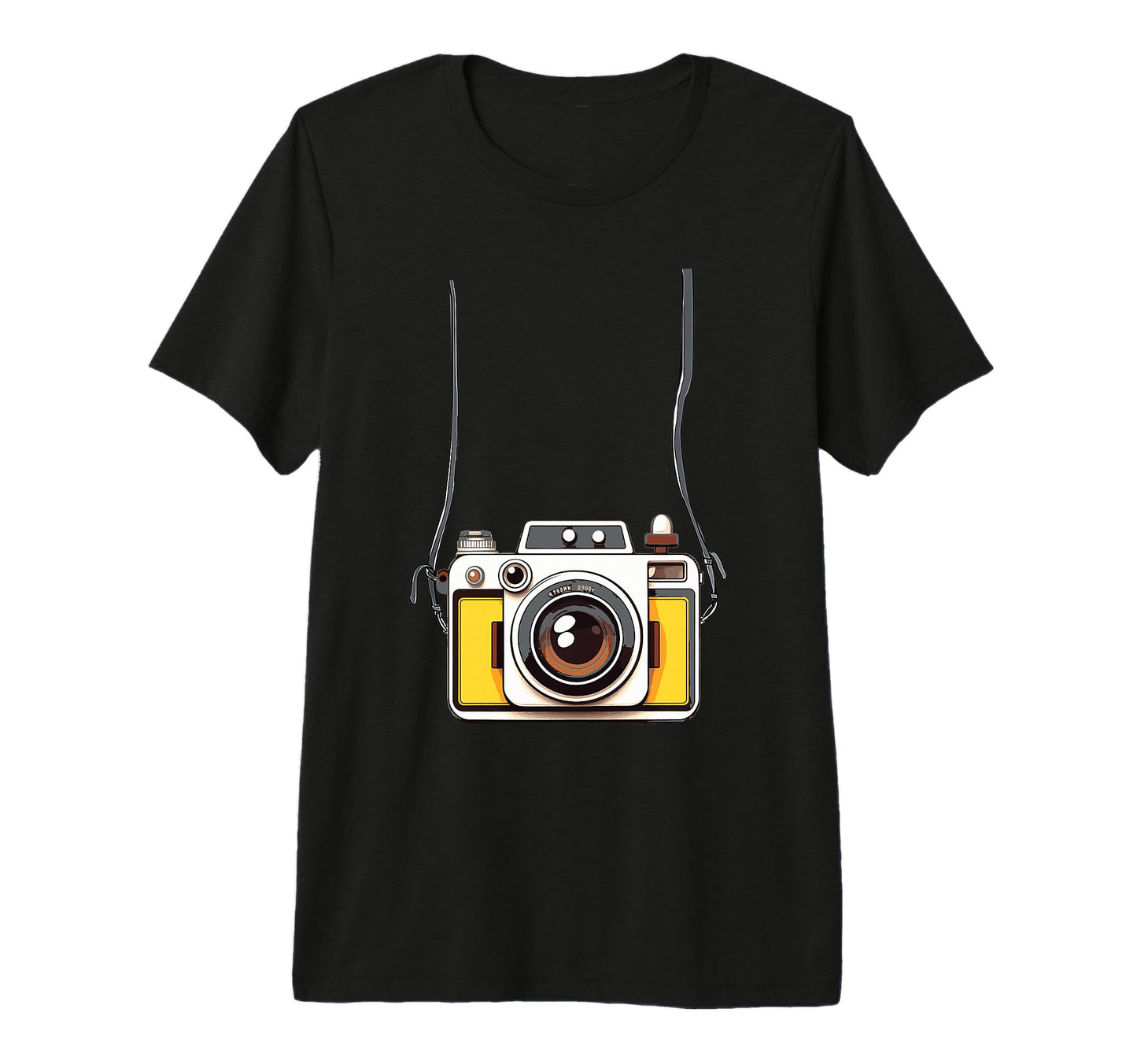 Fake Tourist Camera Holiday Vacation T-Shirt - Novelty Apparel for Adults - T-Shirt, Sweatshirt, Hoodie