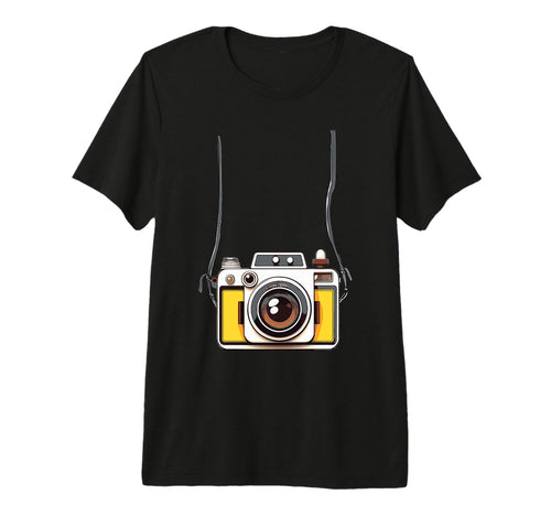 Fake Tourist Camera Holiday Vacation T-Shirt - Novelty Apparel for Adults - T-Shirt, Sweatshirt, Hoodie