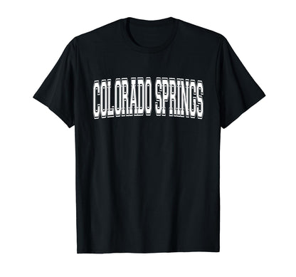Colorado Springs Co Colorado Sports T-Shirt - Custom Art Print for Adults - T-Shirt, Sweatshirt, Hoodie