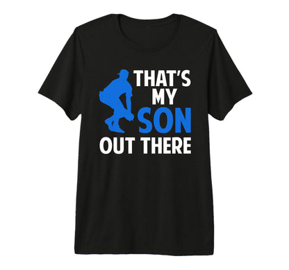 Fathers Day Baseball Dad Parent Tri T-Shirt - Aesthetic Graphic for Adults - T-Shirt, Sweatshirt, Hoodie
