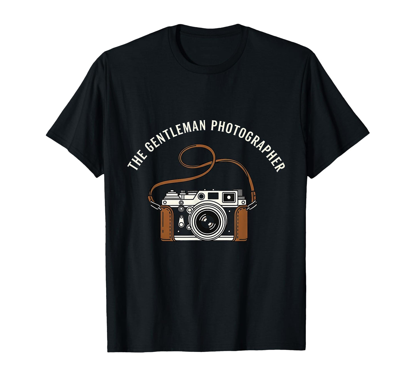 Gentleman Photographer Camera T-Shirt - Fun Novelty Design Unisex - T-Shirt, Sweatshirt, Hoodie