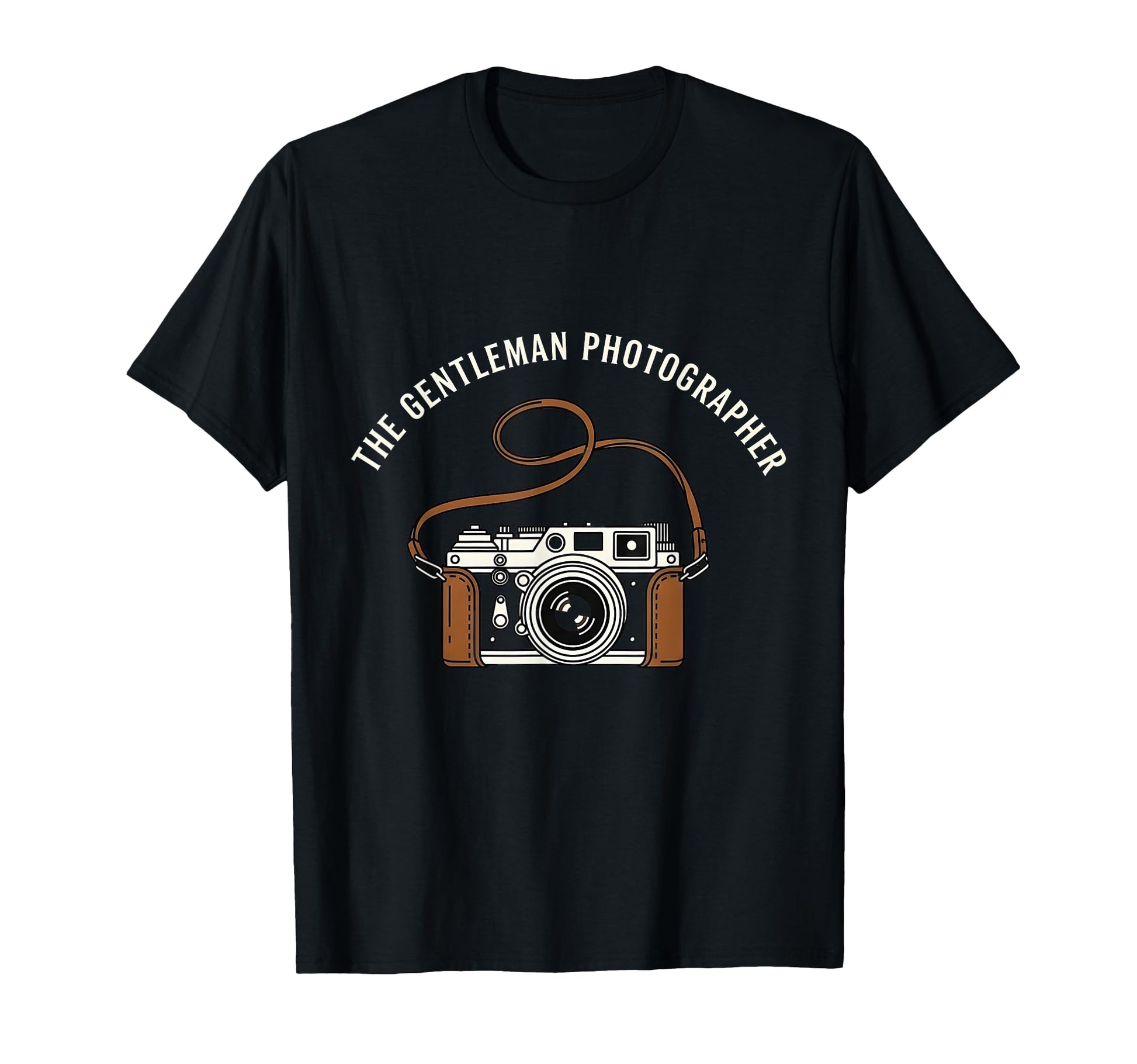 Gentleman Photographer Camera T-Shirt - Fun Novelty Design Unisex - T-Shirt, Sweatshirt, Hoodie