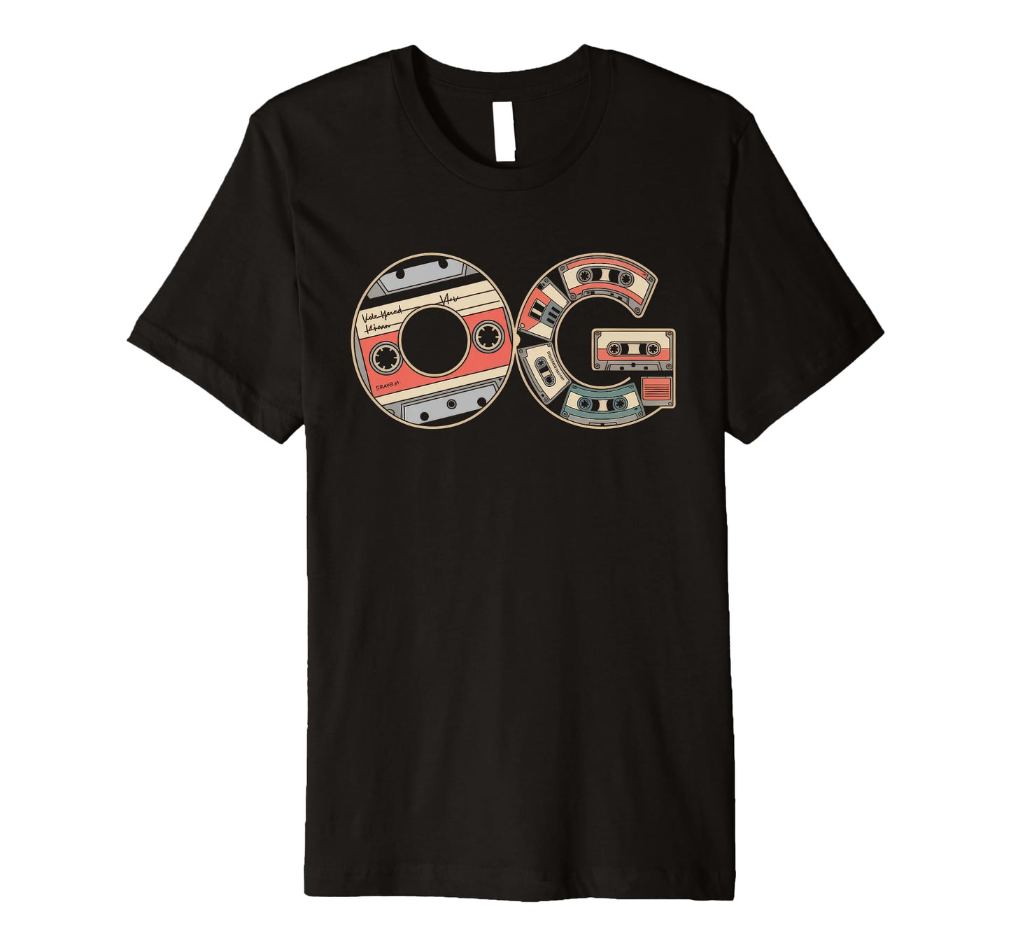 Old School Og Hip Hop Vinyl Cds T-Shirt - Aesthetic Graphic Men Women - T-Shirt, Sweatshirt, Hoodie