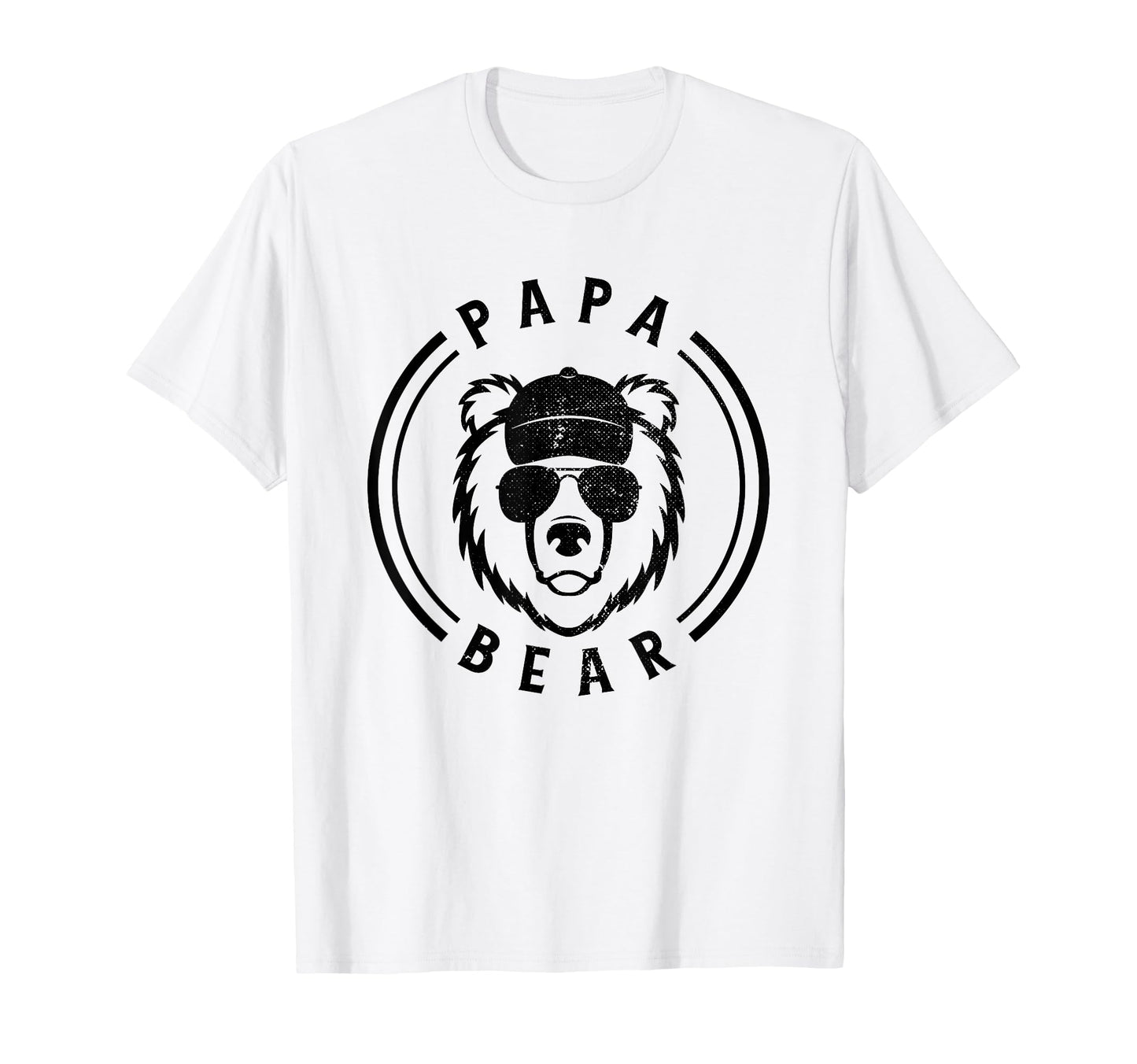 Papa Bear Sunglasses Baseball Cap Sweatshirt - Aesthetic Graphic Unisex - T-Shirt, Sweatshirt, Hoodie
