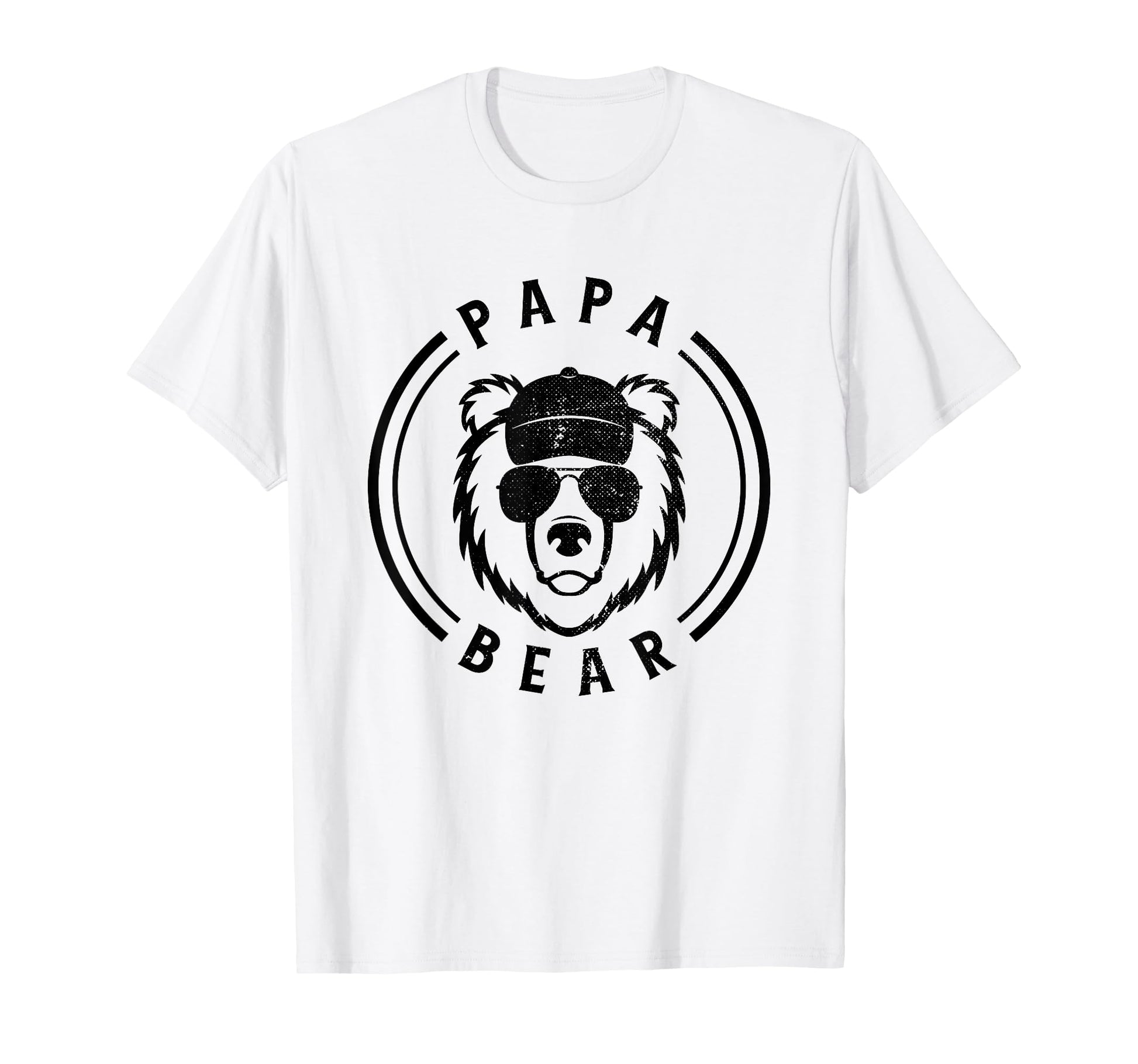 Papa Bear Sunglasses Baseball Cap Sweatshirt - Aesthetic Graphic Unisex - T-Shirt, Sweatshirt, Hoodie