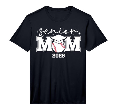 Mens Baseball Senior Mom Senior T-Shirt - Aesthetic Graphic for Adults - T-Shirt, Sweatshirt, Hoodie