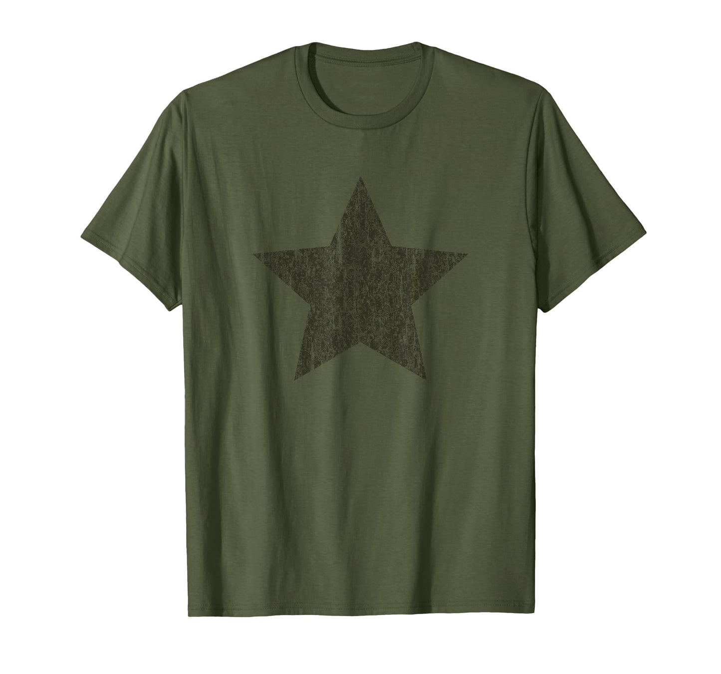 Star Distressed Grunge Green T-Shirt - Trendy Graphic Unisex - T-Shirt, Sweatshirt, Hoodie