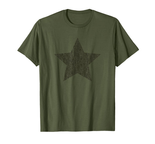 Star Distressed Grunge Green T-Shirt - Trendy Graphic Unisex - T-Shirt, Sweatshirt, Hoodie