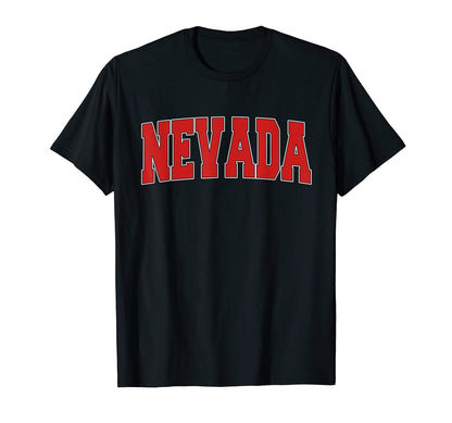 Nevada Ia Iowa Varsity Usa Sports T-Shirt - Novelty Apparel for Adults - T-Shirt, Sweatshirt, Hoodie