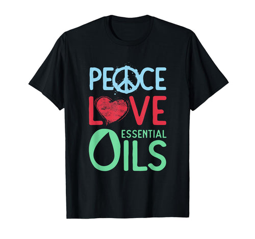 Oils Peace Love Oils T-Shirt - Custom Art Print for Adults - T-Shirt, Sweatshirt, Hoodie