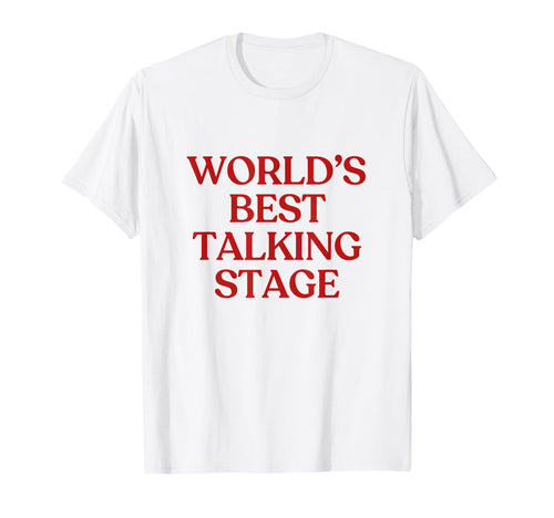 Worlds Best Talking Stage Y2K T-Shirt - Custom Art Print Men Women - T-Shirt, Sweatshirt, Hoodie