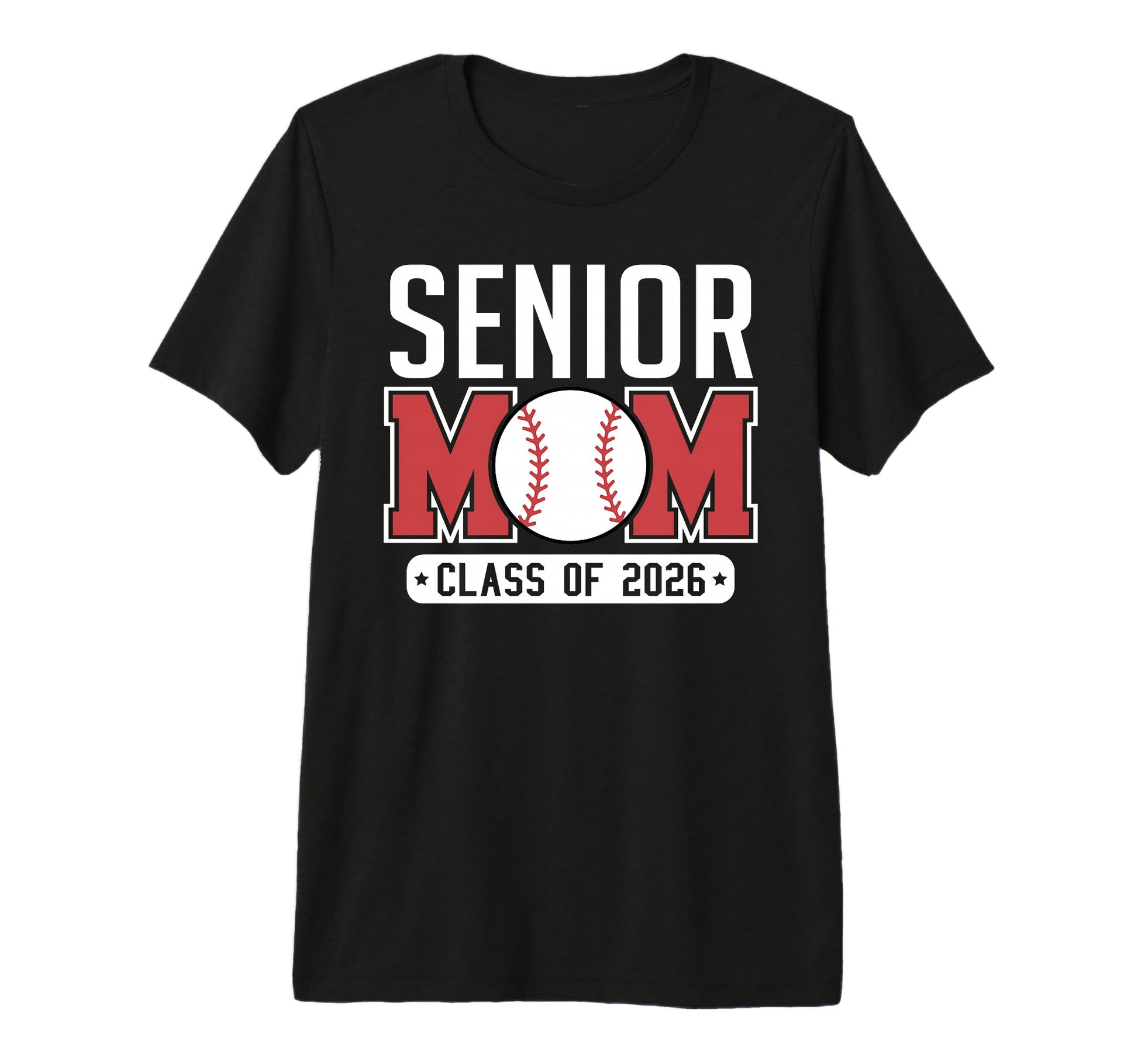 Senior Mom Class 2026 Baseball Mom T-Shirt - Streetwear Style Unisex - T-Shirt, Sweatshirt, Hoodie