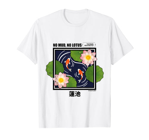 Koi Lostus Japanese 80S 90S Vaporwave T-Shirt - Novelty Apparel for Adults - T-Shirt, Sweatshirt, Hoodie