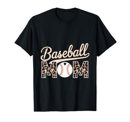 Baseball Mom Mothers Day T-Shirt - Unique Graphic Men Women - T-Shirt, Sweatshirt, Hoodie