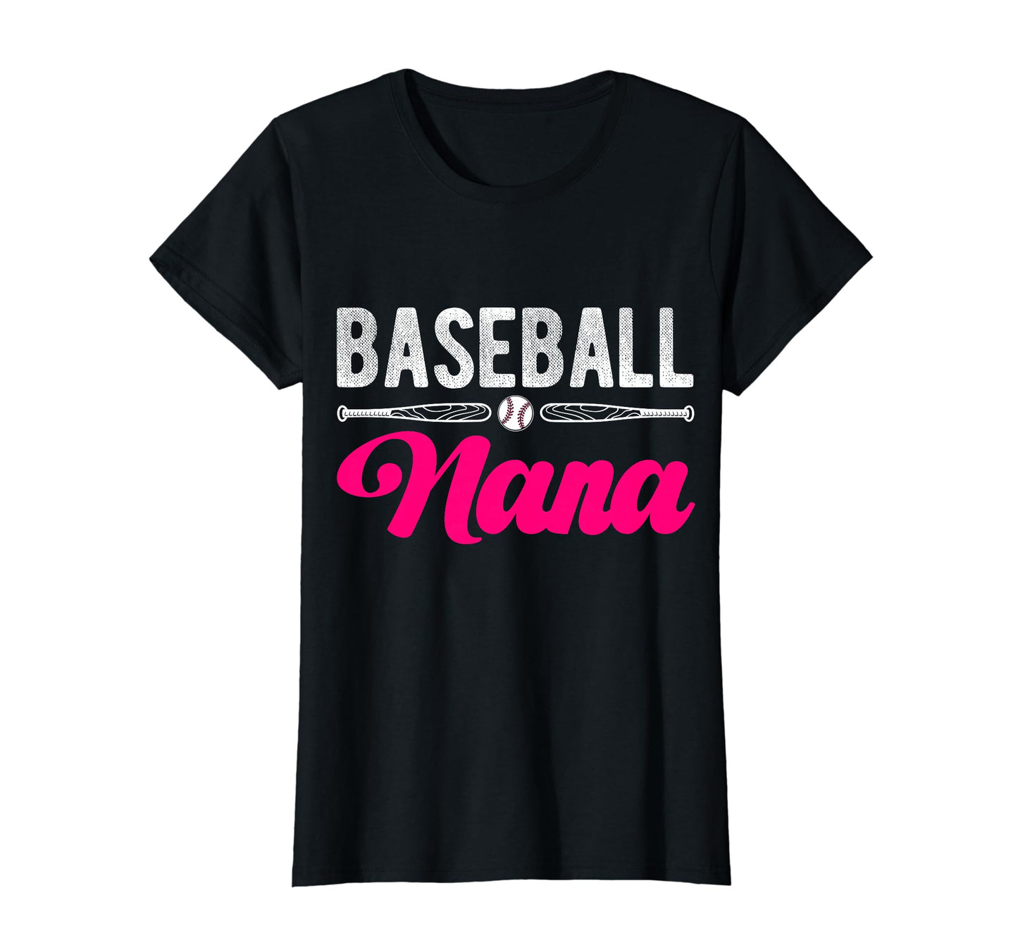 Baseball Nana Baseball Heart Nana T-Shirt - Novelty Apparel Men Women - T-Shirt, Sweatshirt, Hoodie