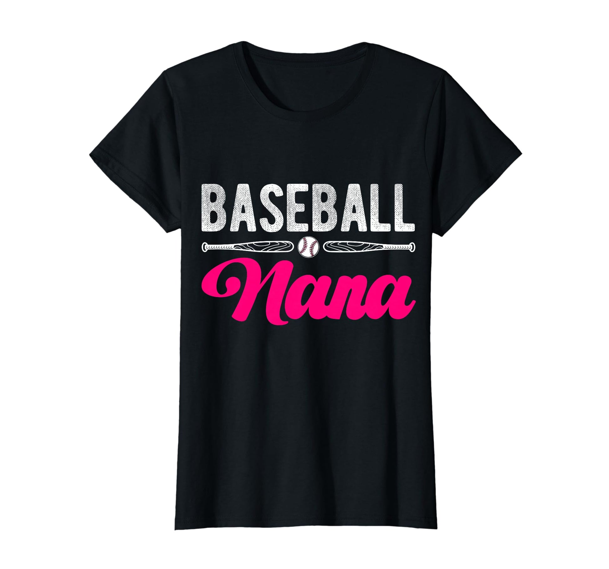 Baseball Nana Baseball Heart Nana T-Shirt - Novelty Apparel Men Women - T-Shirt, Sweatshirt, Hoodie