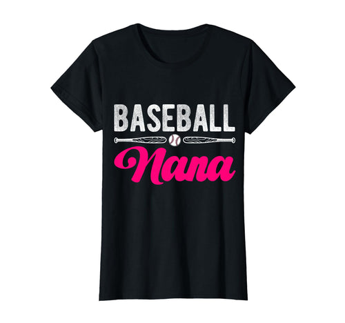 Baseball Nana Baseball Heart Nana T-Shirt - Novelty Apparel Men Women - T-Shirt, Sweatshirt, Hoodie