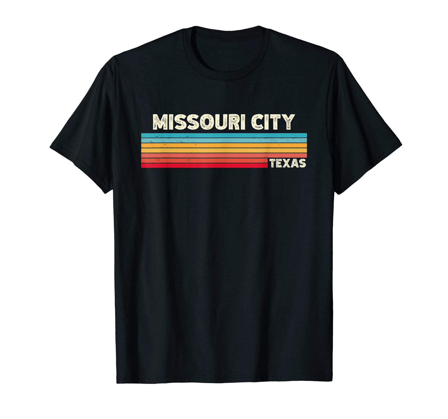 Native Missouri City Texas Tx Stripes T-Shirt - Graphic Print Men Women - T-Shirt, Sweatshirt, Hoodie