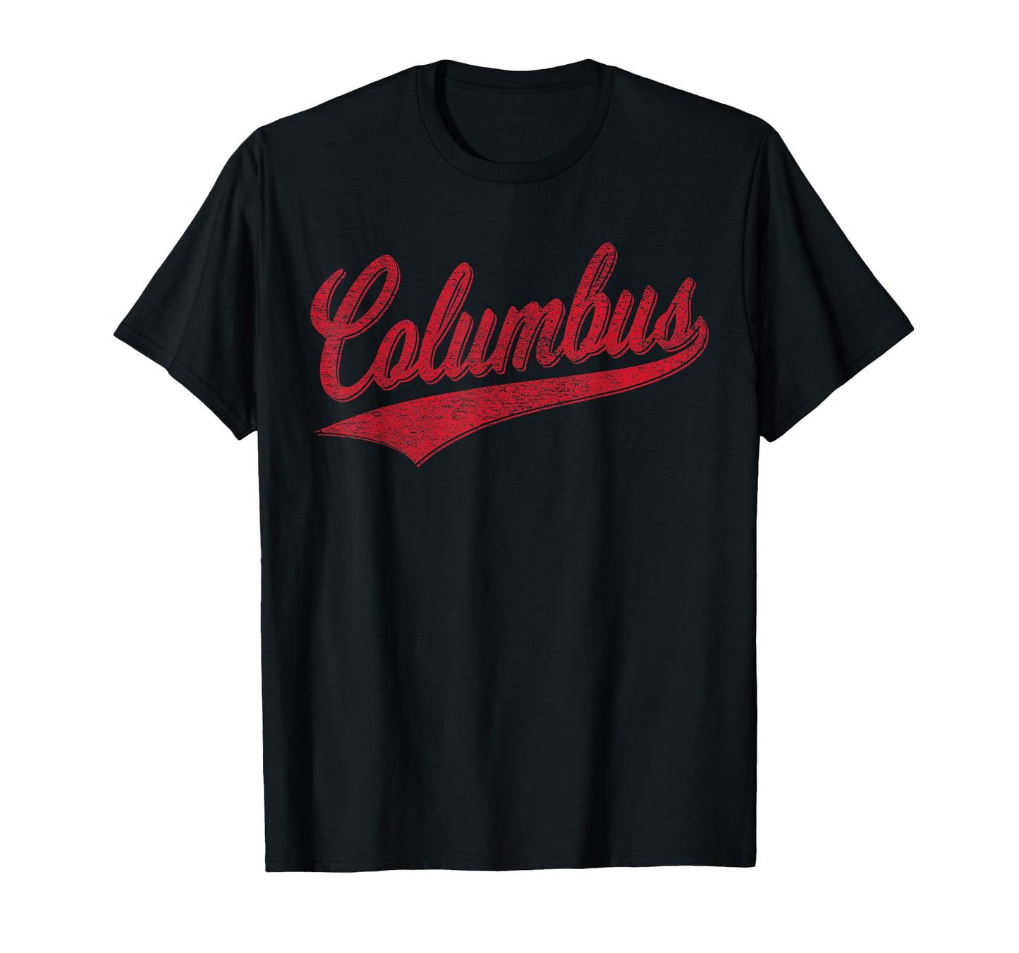 Columbus Ohio Varsity Script Sports T-Shirt - Fun Novelty Design Unisex - T-Shirt, Sweatshirt, Hoodie